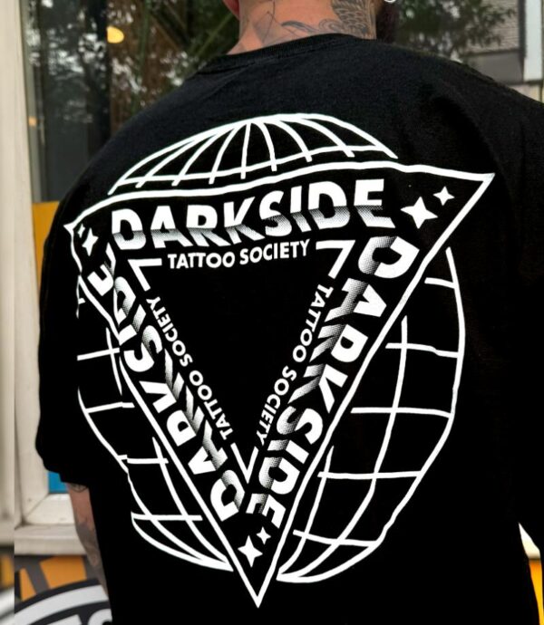 DARKSIDE TRIANGLE  LOGO TSHIRT - Image 3