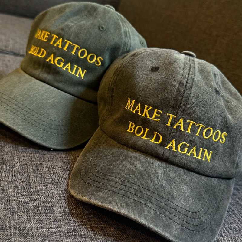 MAKE TATTOOS BOLD AGAIN DSTS HAT - Image 2
